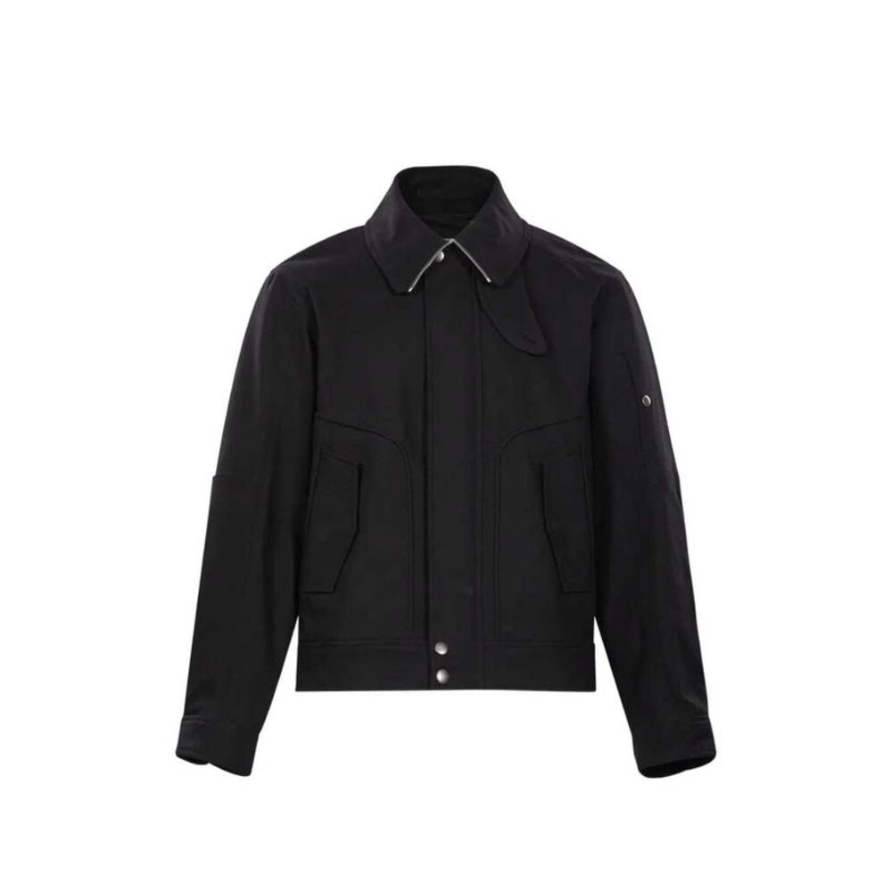 Dries Van Noten Men Vince 4106 M.W. Jacket Black